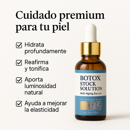 BOTOX STOCK SOLUTION- SERUM ANTI-EDAD INTENSIVO 30ml