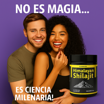Shilajit Vital Gummies - Energía Ancestral en Cada Bocado