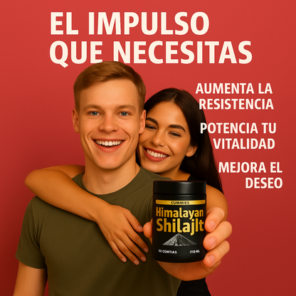 Shilajit Vital Gummies - Energía Ancestral en Cada Bocado