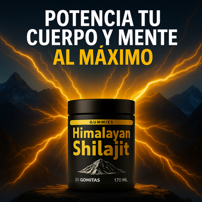 Shilajit Vital Gummies - Energía Ancestral en Cada Bocado